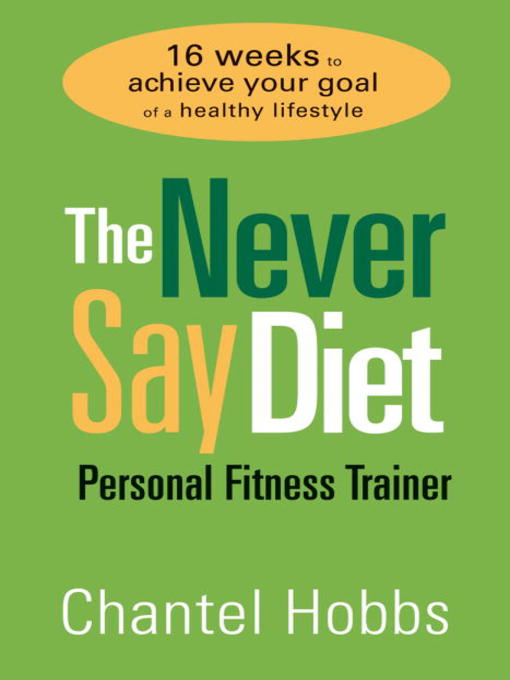 Title details for The Never Say Diet Personal Fitness Trainer by Chantel Hobbs - Available